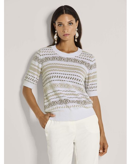 Madeleine White Pullover