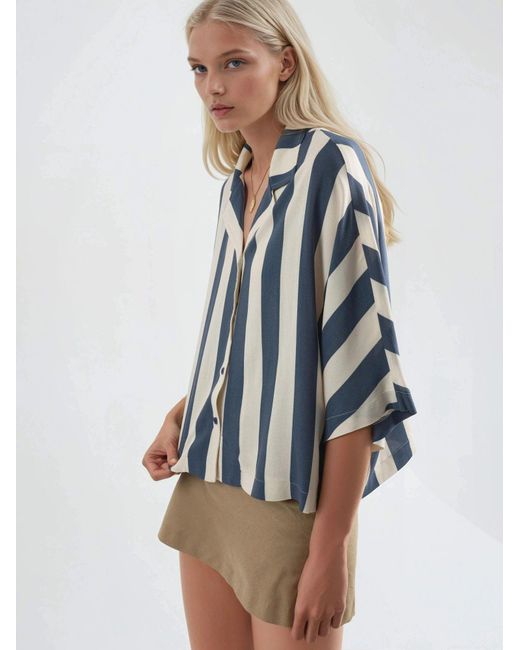 Busem Blue Bluse