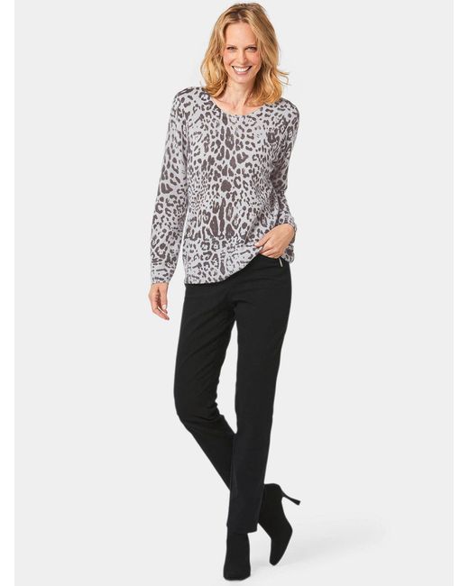 Goldner White Pullover
