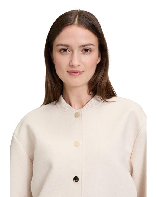 BETTY&CO Natural Blouson Mit Rippbündchen