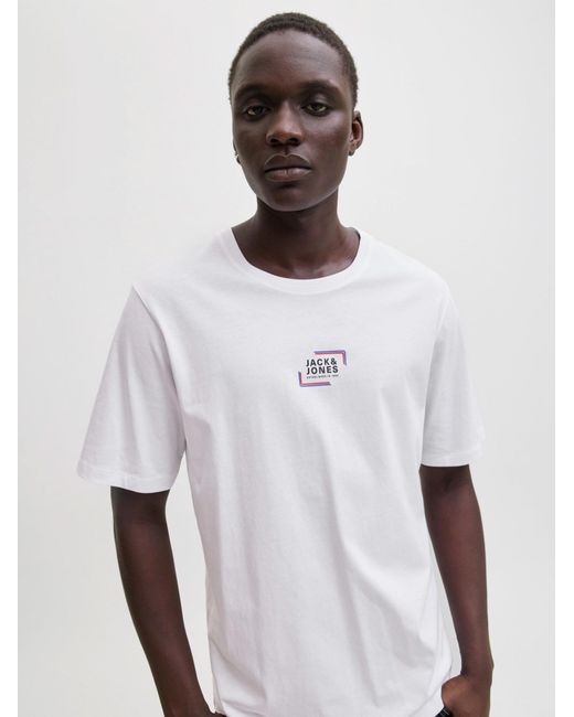 Jack & Jones T-Shirt in White für Herren