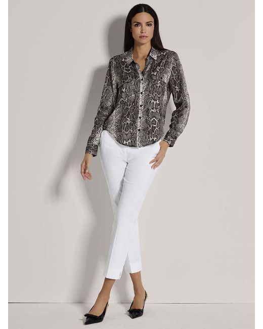 Madeleine Gray Bluse