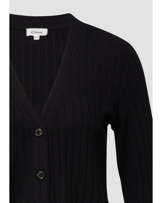 S.oliver Black Strickjacke