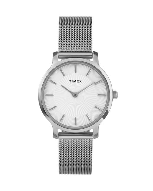 Timex Gray Analoguhr