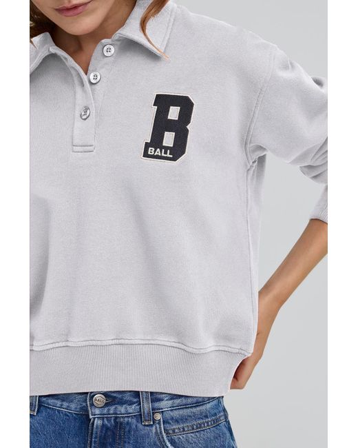 Ball White Pullover Bariva