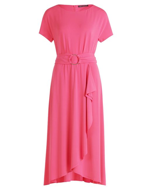 Betty Barclay Pink Midikleid Mit Volant