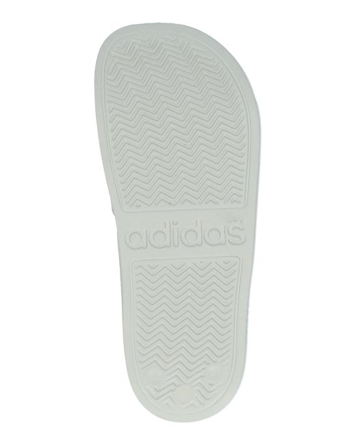 Adidas White Badeschuh 'adilette'