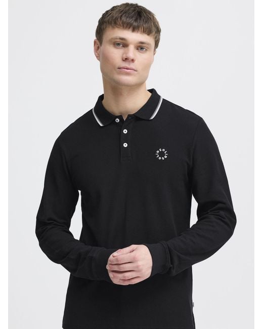 Solid Poloshirt Sdhangor in Black für Herren