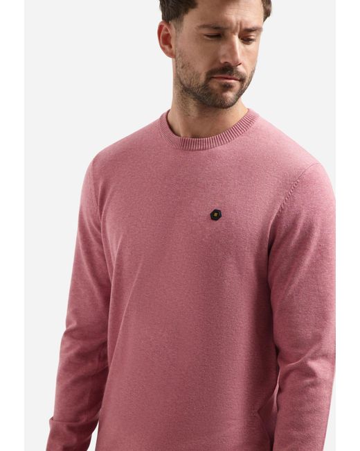 No Excess Pullover in Pink für Herren
