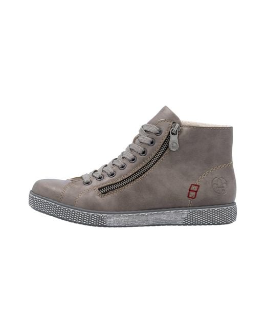 Rieker Gray Schnürstiefelette