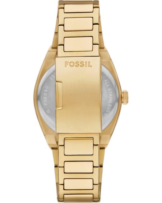 Fossil Analoguhr in Green für Herren