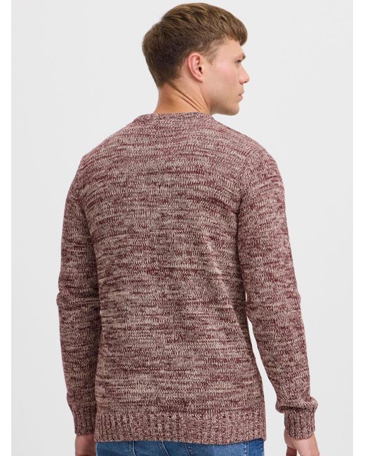 Solid Pullover Philemon in Purple für Herren