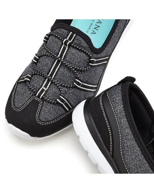 Lascana Black Slip On