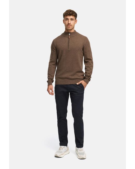 INDICODE Pullover Inmargous in Brown für Herren
