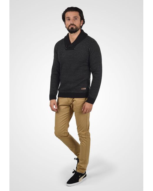 INDICODE Pullover Copent in Black für Herren