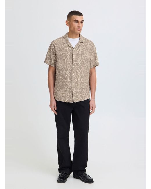 Solid Hemd Sdutkolt in White für Herren