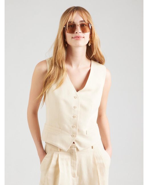 Weekend by Maxmara White Anzugweste 'Pace'