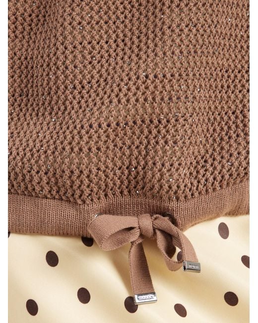 Monari Brown Pullover