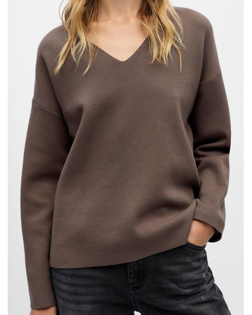 Object Brown Pullover Objreynard