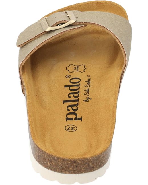 Palado by Sila Sahin Natural Pantolette 'Malta Magnolia'