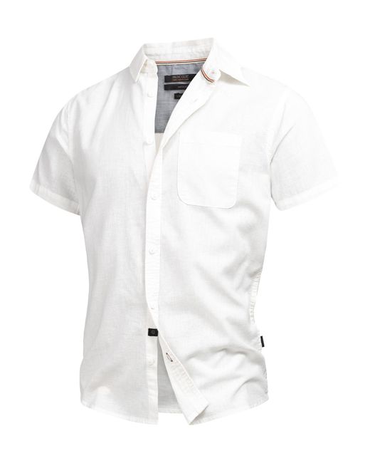 INDICODE Hemd in White für Herren