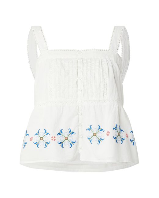 Levi's White Levis Bluse Mimi
