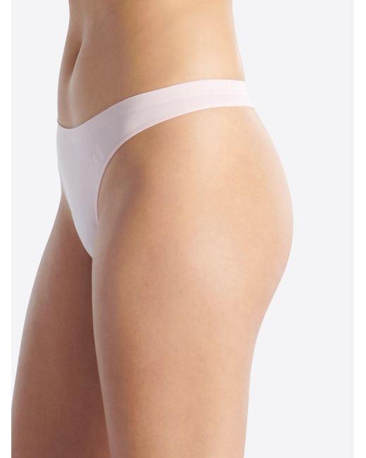 Adidas Black Tanga Sport Active Seamless Thong