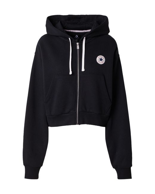 Converse Black Sweatjacke 'Retro Chuck'