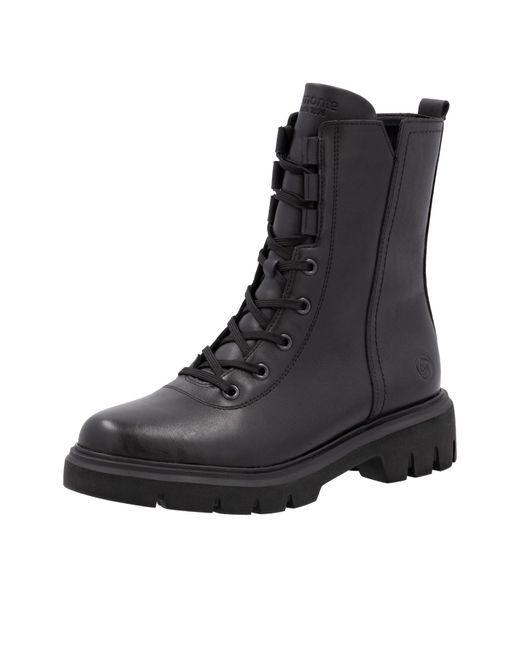 Remonte Black Schnürstiefelette