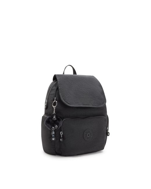 Kipling Black Rucksack City Zip S