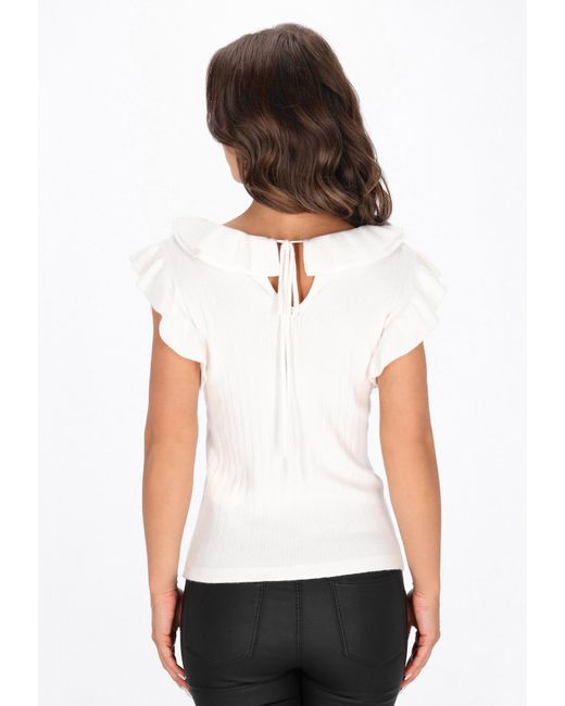 faina White Pullover
