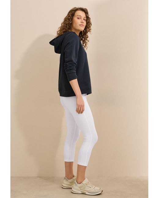 Cecil White Basic Leggings