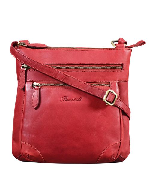 Benthill Red Schultertasche