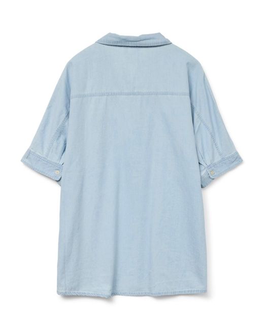 Vero Moda Blue Bluse 'Vmemberly'