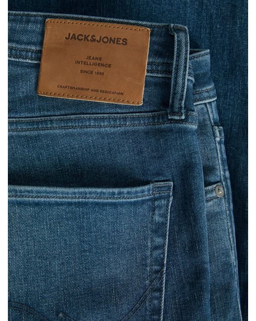 Jack & Jones Comfort-fit-Jeans JJIMIKE JJORIGINAL MF 223 in Blue für Herren