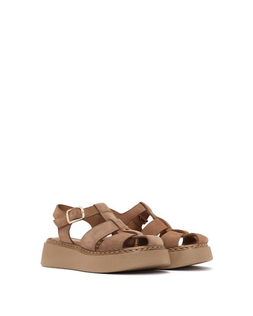 Derimod Brown Sandale