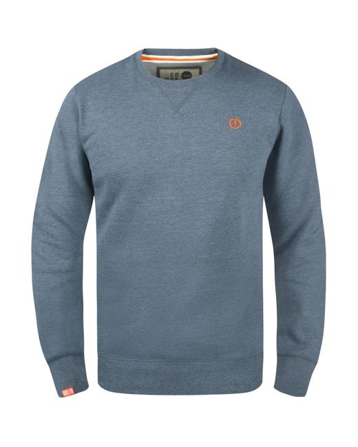 Solid Sweatshirt Benn in Blue für Herren
