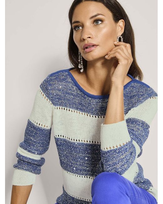 Madeleine Blue Pullover