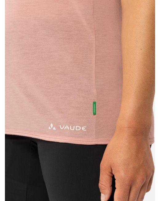 Vaude Pink Funktionsshirt 'Tekoa Ii'