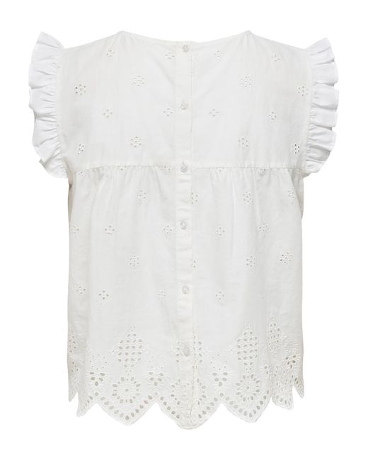 ONLY White Bluse 'silla'