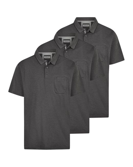 Redmond Shirt Basic in Black für Herren