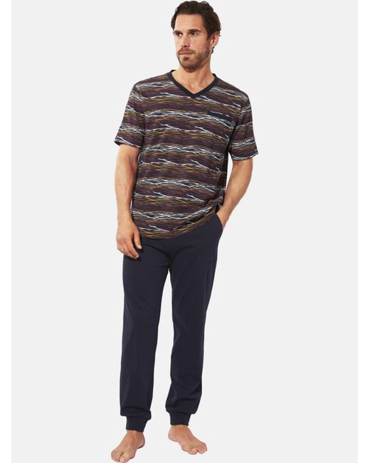 Babista Schlafanzug Nerando in Black für Herren