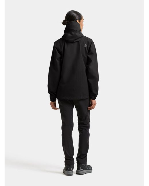 Didriksons Black Regenjacke Varja
