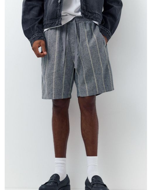 Pull&Bear Shorts in Gray für Herren