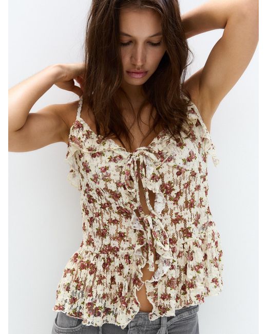 Pull&Bear Natural Top