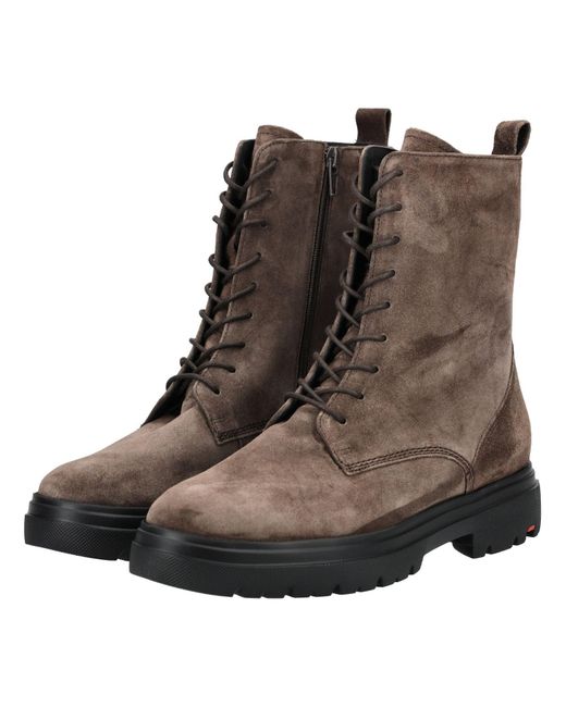 LLOYD SELECTED Brown Schnürstiefel