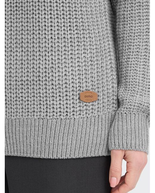 Oxmo Gray Pullover Oxedna