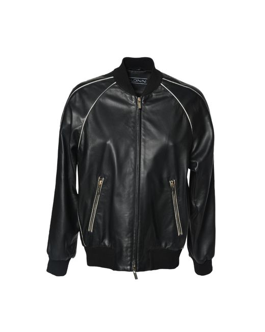 Baldinini Black Übergangsjacke