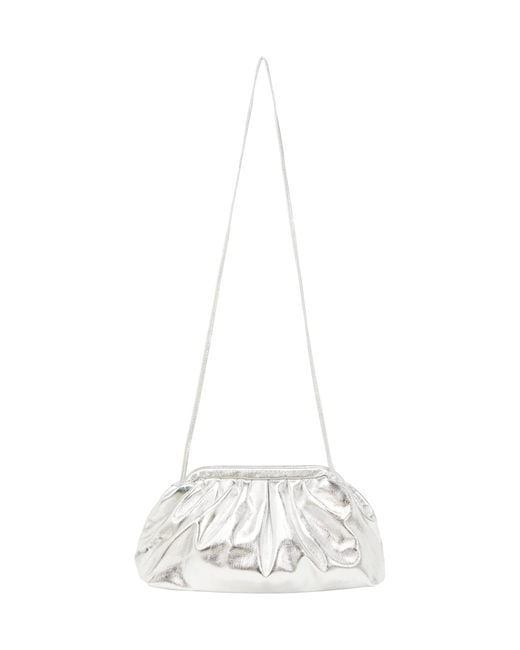 faina White Clutch
