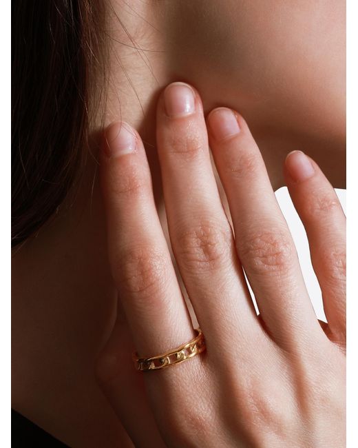 Heideman Metallic Ring Cotta